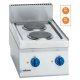 Cocina eléctrica 2 fuegos 2x2Kw Snack 650 SCE-40 E EDENOX