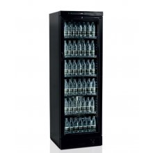 Armario Refrigerado 1 puerta de cristal color NEGRO CEV425-I BLACK