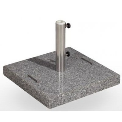 Base de granito 40kg con asas sobre superficie EXTENSIBLE-ALU2X2-BASE40K