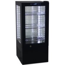 Vitrina Expositora Refrigerada 4 caras cristal de 65 litros G-65-OUT-100 (OUTLET EXCEDENTE STOCK)