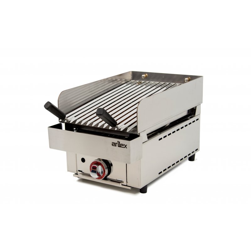 BARBACOA GRILL 35 CMS VASCA A GAS PIEDRA VOLCÁNICA 7,2 KWS MOD 35VAS