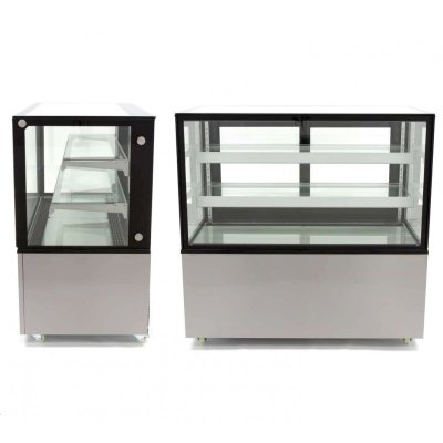 Vitrina Mostrador Refrigerada Cristal Recto Frío Ventilado Línea PEKÍN XCZ CLIMAHOSTELERIA