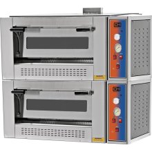 Horno Pizza a Gas capacidad 6 + 6 pizzas diámetro 30 cm EMP6+6G