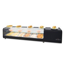 Vitrina refrigerada de tapas ARILEX PLACA LISA doble piso 6VTL VISION DOBLE